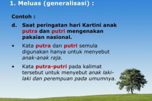 9 Contoh Kalimat Generalisasi Plus Penjelasannya