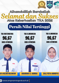 Peraih Nilai Terbaik TKA 2026