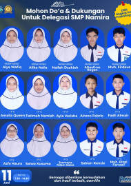 Peserta Delegasi Olimpiade Sains Nasional (OSN) SMP Namira 2026