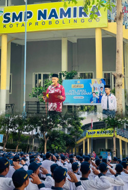Apel Perdana Awal Semester Genap SMP Namira