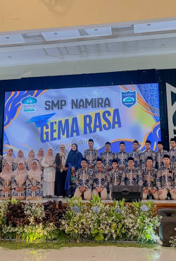 Haru Warnai Wisuda Kelulusan Siswa Kelas IX SMP Namira