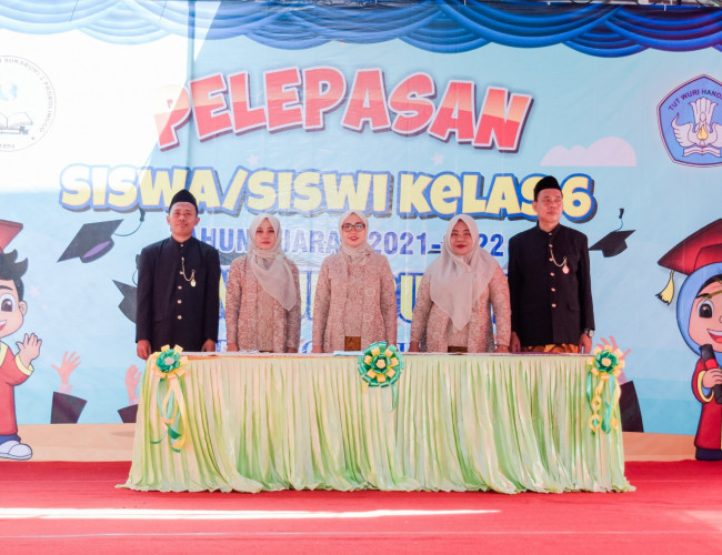 Pelepasan Siswa/Siswi Kelas 6 Tahun Ajaran 2021-2022