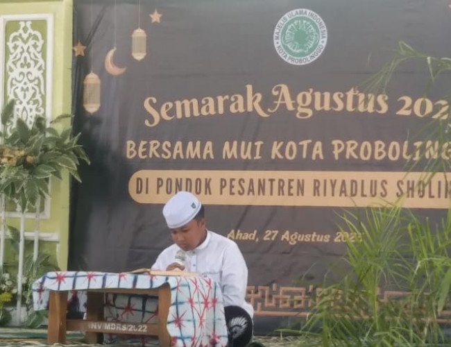 Pradana, Raih Juara 3 MTQ HUT RI Ke-78 MUI Kota Probolinggo