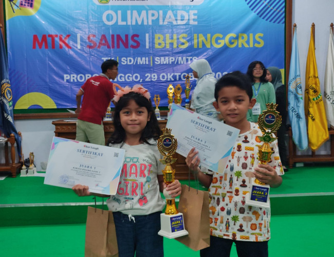 SDN Sukabumi 2 Raih Juara Olimpiade UPM 2023 Tingkat Kota/Kabupaten Probolinggo