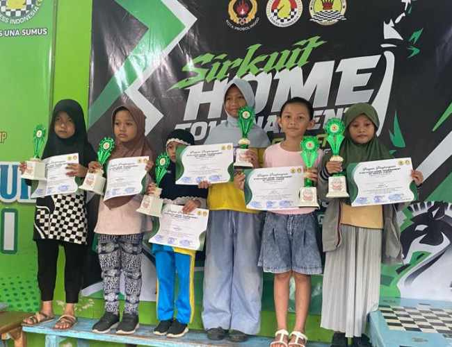 Siswa SDN Sukabumi 2 Juara Catur Se-Kota Probolinggo