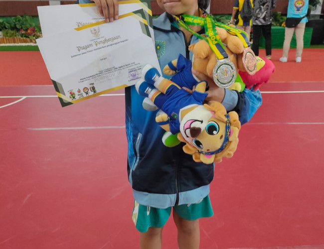 Catherine, Raih Dua Medali Dalam Porprov IX 2025 Jatim
