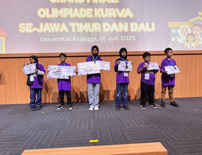 Murid SDN Sukabumi 2 Raih Prestasi Gemilang di Grand Final Olimpiade Kurva 2025