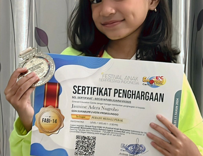 SDN Sukabumi 2 Kota Probolinggo Raih Dua Award Grand Final FABI se-Jawa dan Bali