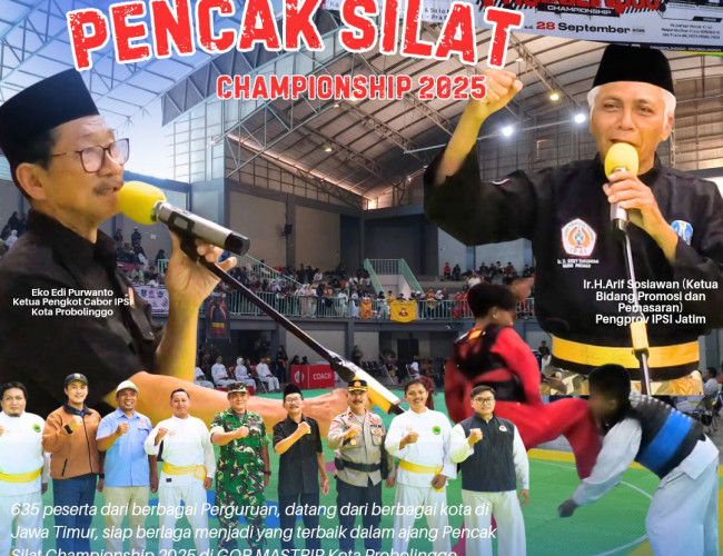 Dua Murid SDN Sukabumi 2 Raih Juara 1 di Kejuaraan Pencak Silat Probolinggo Championship Tahun 2025