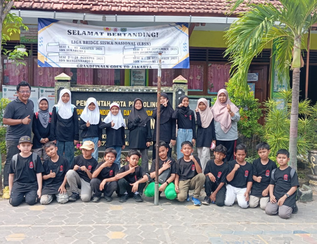 Tiada Hari Tanpa Prestasi, SDN Sukabumi 2 Kota Probolinggo Torehkan Kebanggaan Baru dalam Liga Bridge Siswa Nasional!