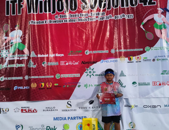 Akbar Raih Prestasi Gemilang di ITF Widjojo Soejono Tahun 2025