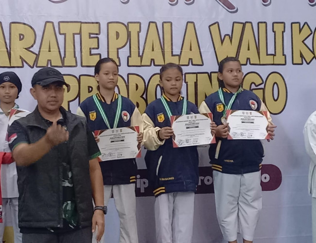 Kejuaraan Karate Walikota Cup 2025 SDN Sukabumi 2Kota Probolinggo Sabet 15 Medali Emas, 15 perak dan 11 Perunggu