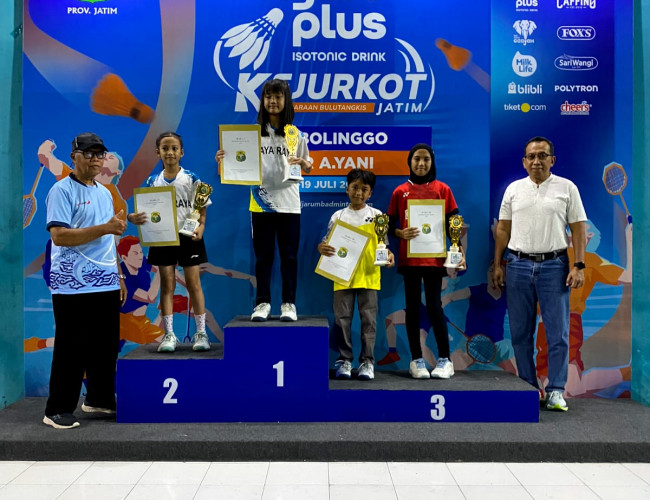 Hebat! Seila Fara Putri Ramadhani Juara 2 Kejurkot Bulutangkis Hydro Plus Cup 2026 