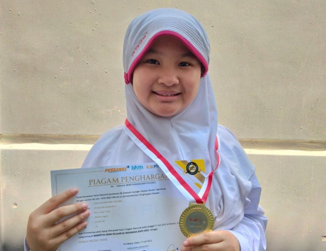 Siswi SDN Sukabumi 2 Torehkan Juara Nasional di KSPI 2022