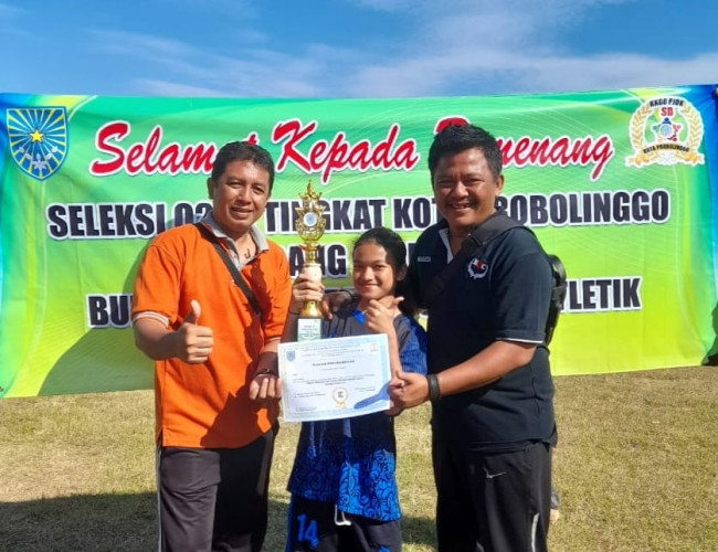 SDN Sukabumi 2, Raih Juara 2 Cabang Kids Atletic Putri O2SN Kota Probolinggo