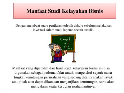 Manfaat Studi Kelayakan Bisnis