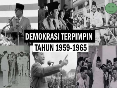 Pelaksanaan terpimpin dalam demokrasi adalah 1959-1965 berikut periode 11 Ciri
