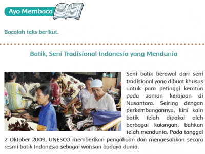 Jelaskan Arti Kata Mendunia Pada Teks Tadi Kunci Jawaban Tema 4 Kelas 6 Sd Kebudayaan Ind - UtakAtikOtak.com